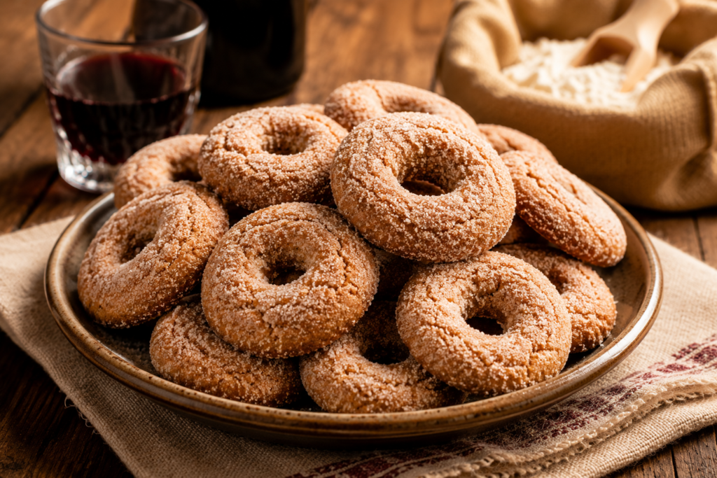 Ciambelline al vino dolci tradizionali della Sabina