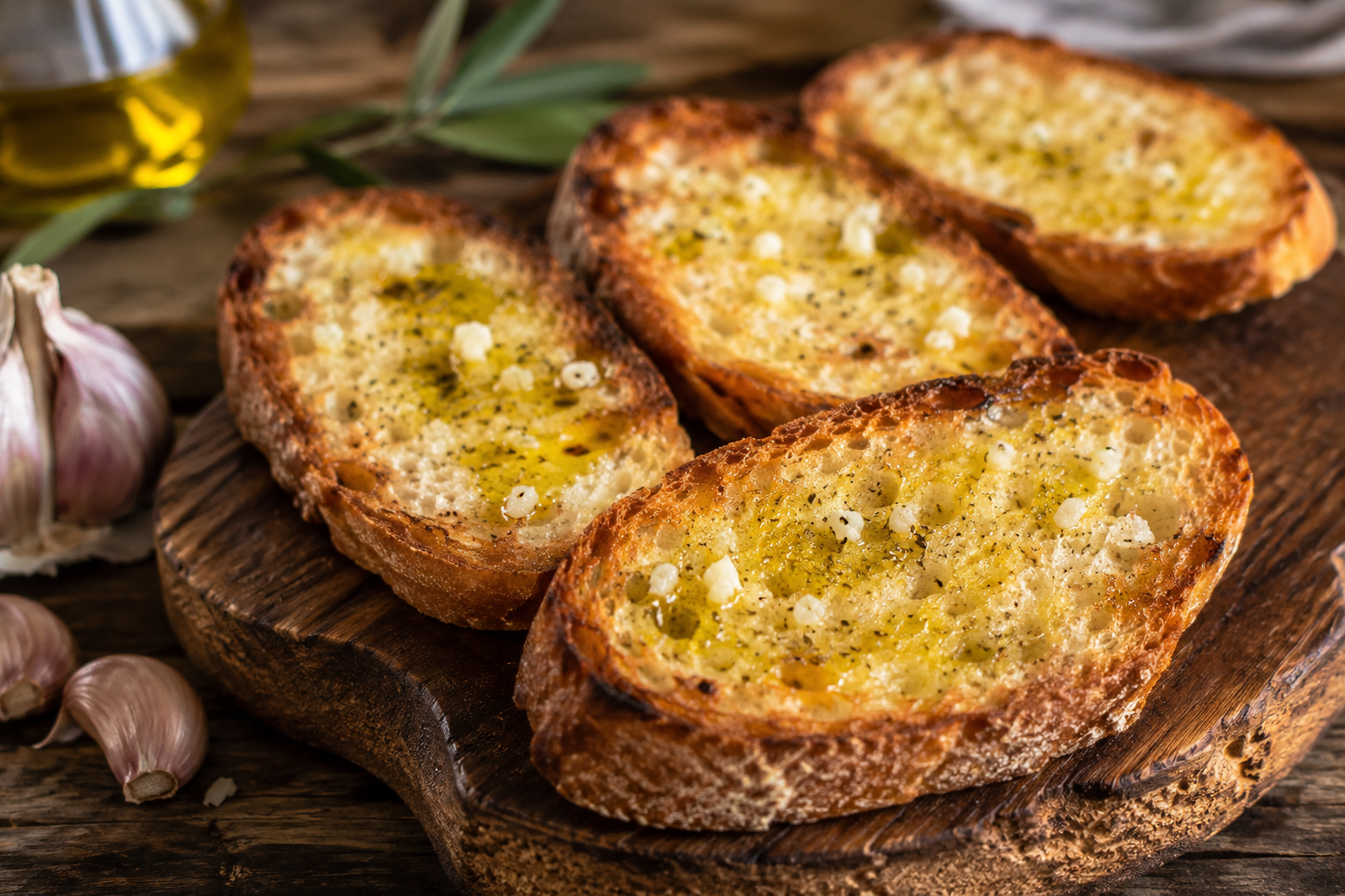 Bruschetta e prodotti tipici della Sabina