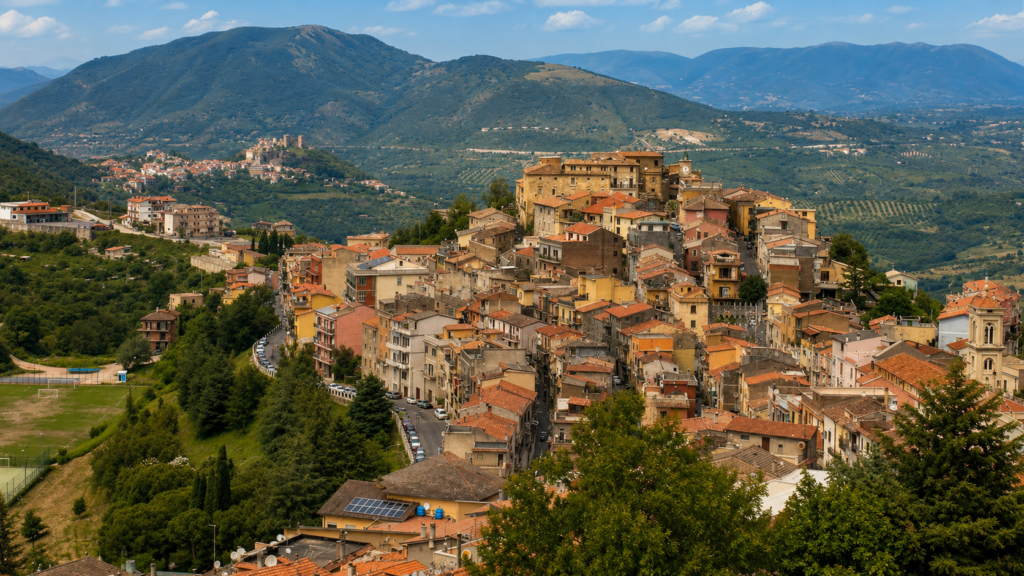 Montorio Romano borgo panoramico nei Monti Lucretili