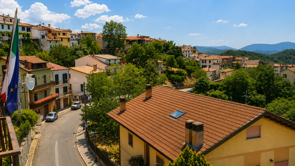 Nespolo borgo montano nella Riserva Monte Navegna e Monte Cervia