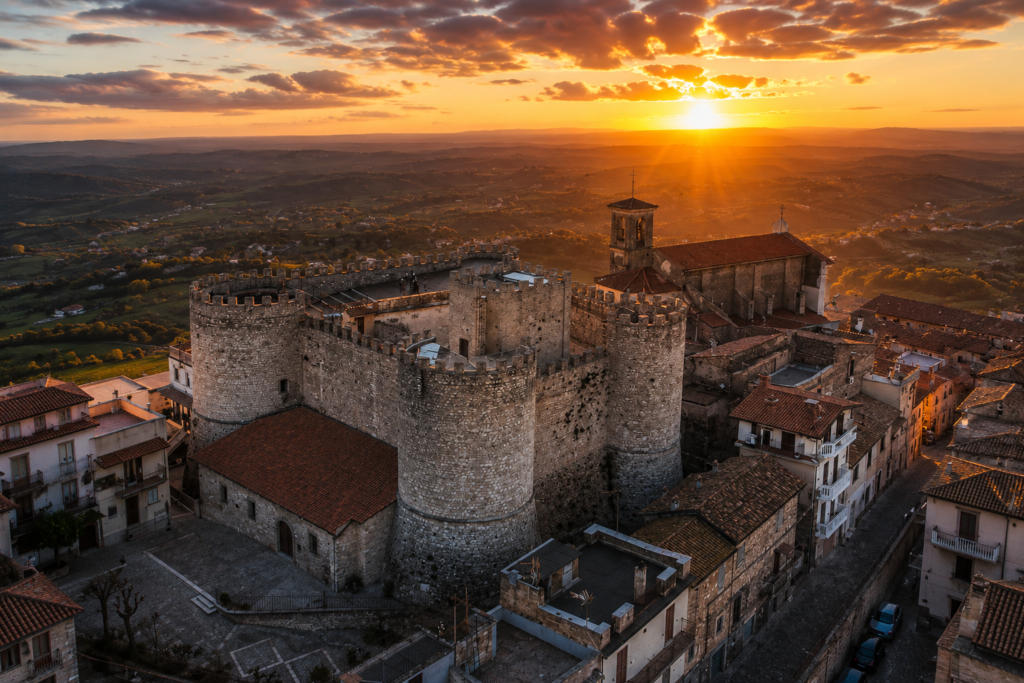 Sant’Angelo Romano borgo con Castello Orsini Cesi