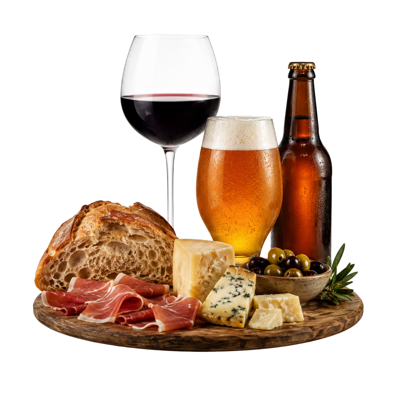 Vini e birre locali a Orvinio