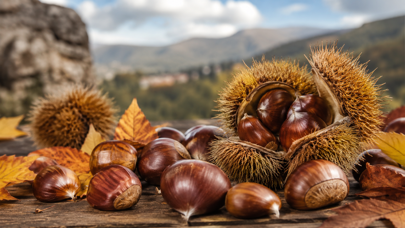 Castagna Rossa del Cicolano, prodotto tradizionale del territorio