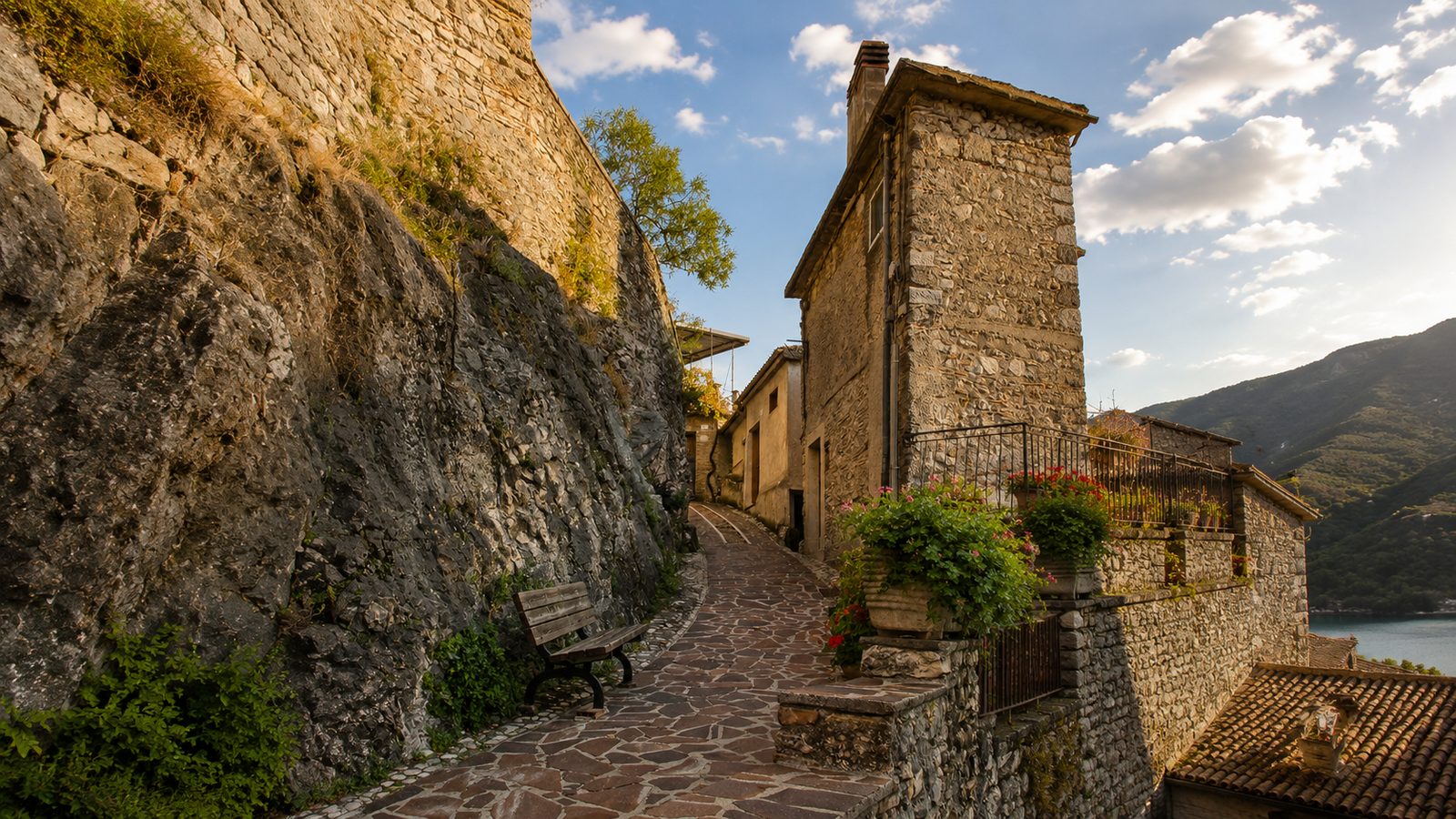 Historic centre and lanes of Castel di Tora