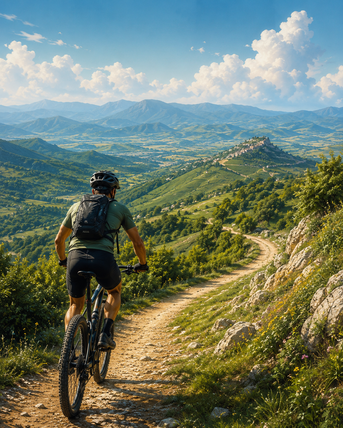 Percorso MTB in Sabina