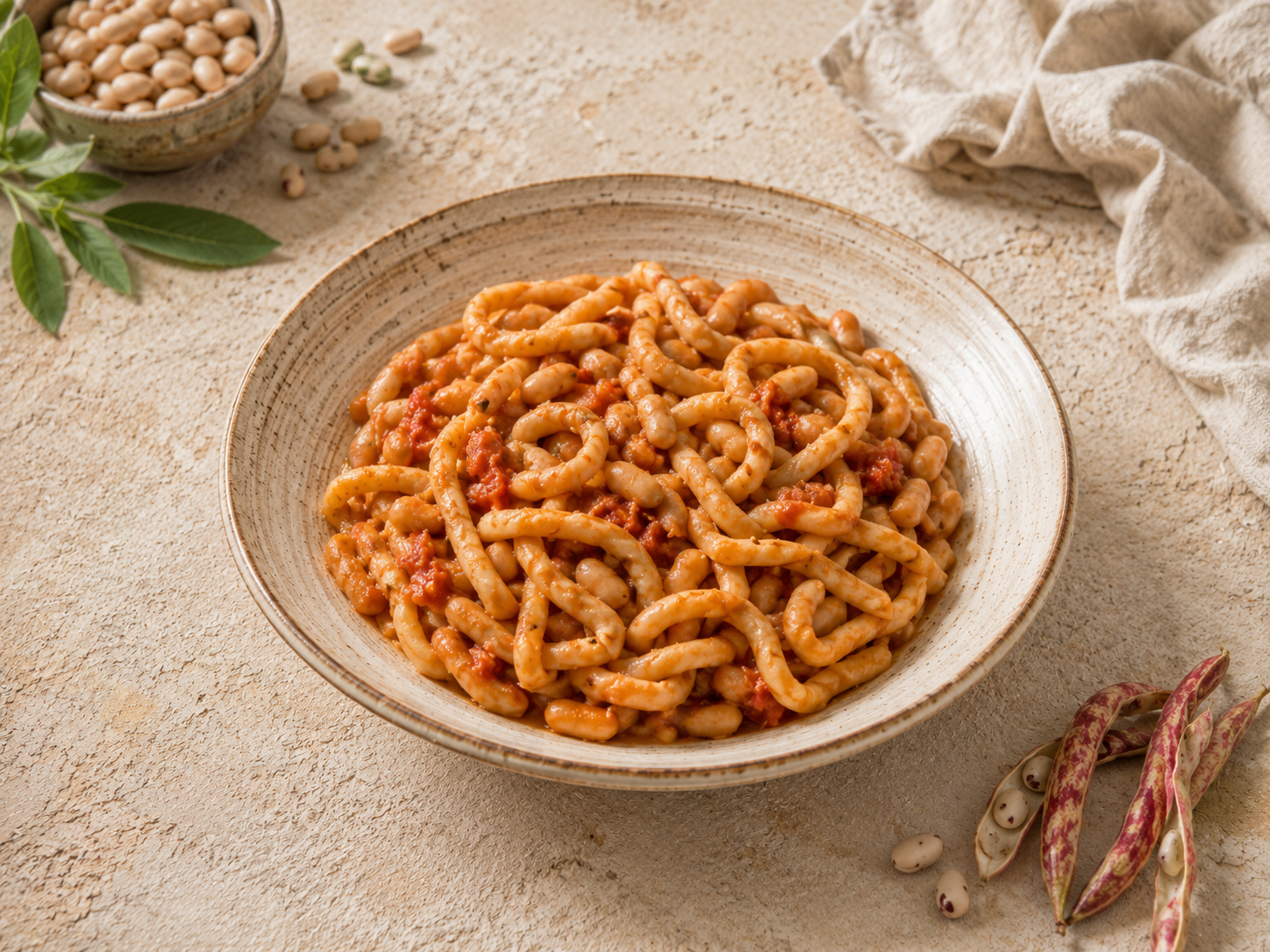 Sagnozzi ai fagioli