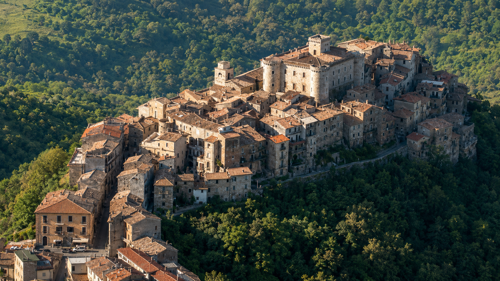 San Polo dei Cavalieri, panorama del borgo