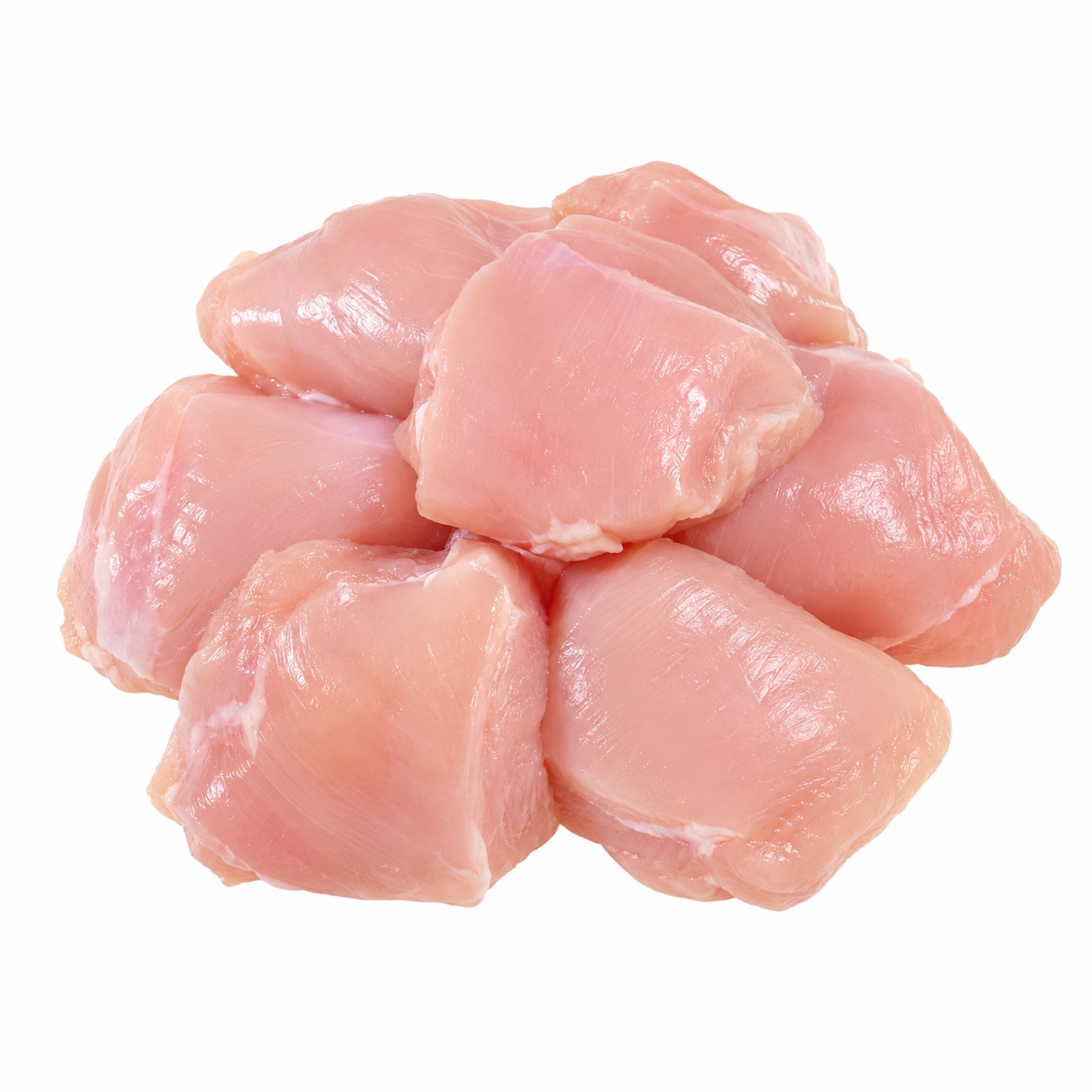 Pollo ruspante tagliato a pezzi