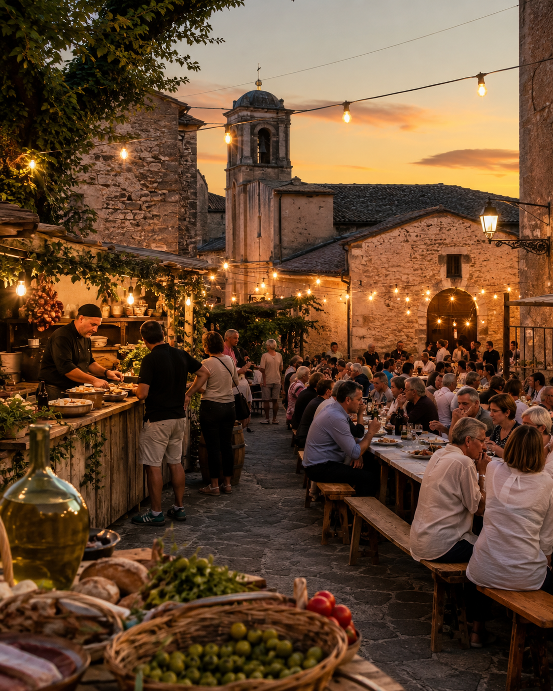 Sagra e sapori in un borgo della Sabina