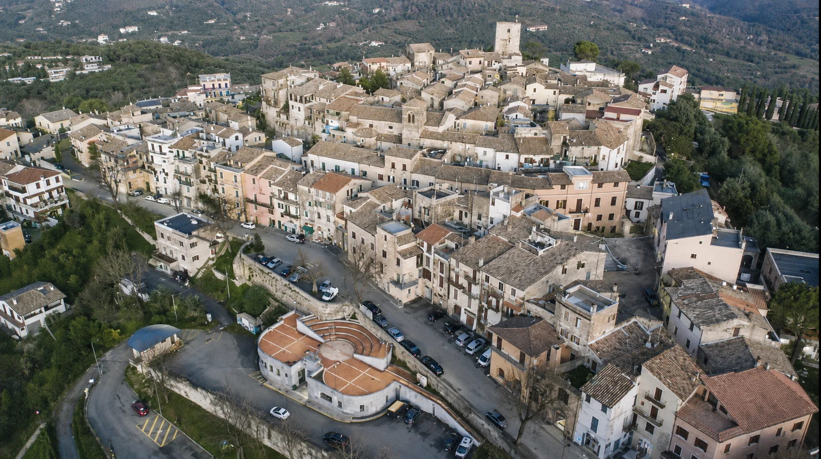 Montopoli di Sabina, panorama del borgo
