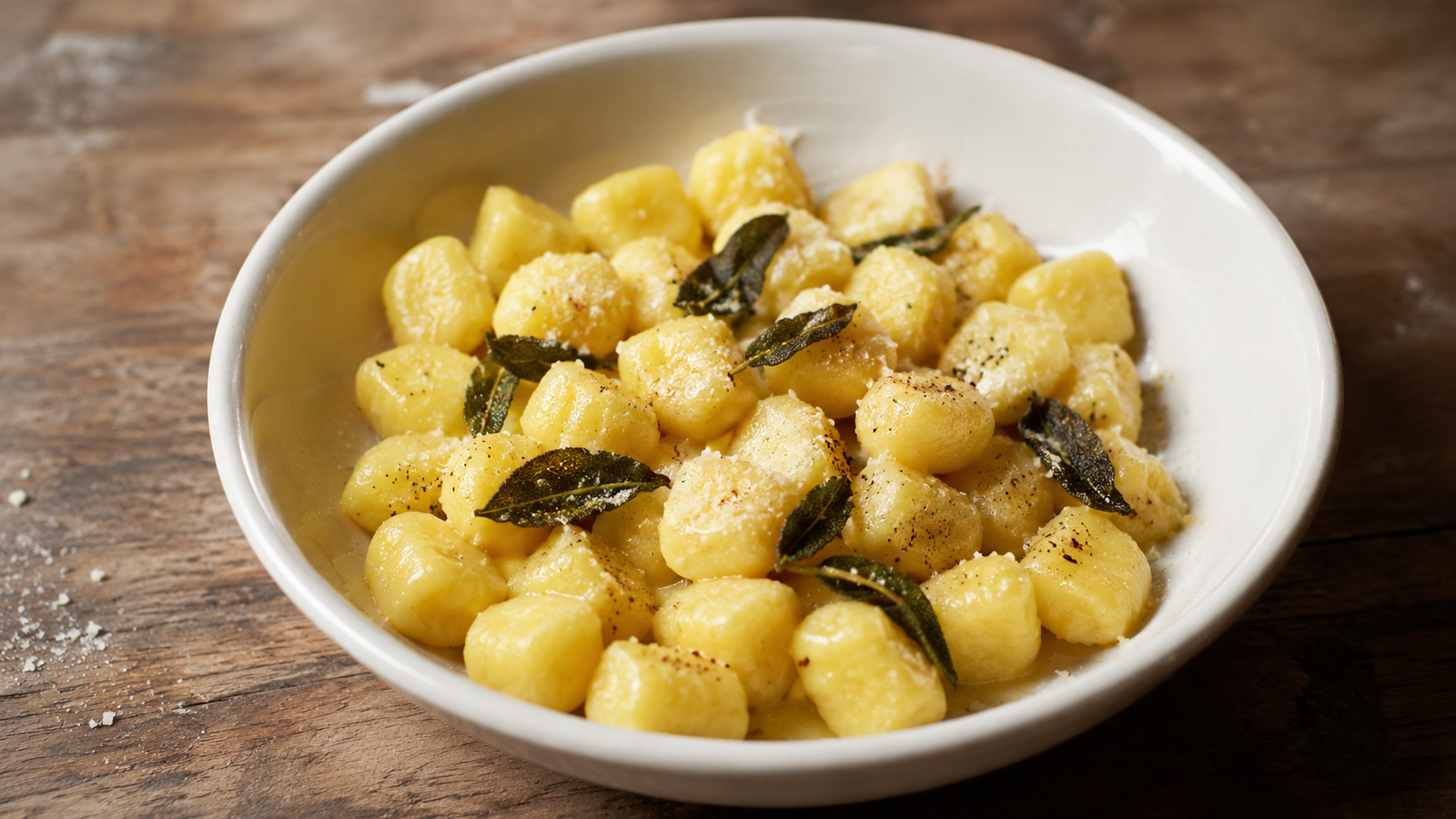 Gnocchetti di polenta tipici del Cicolano