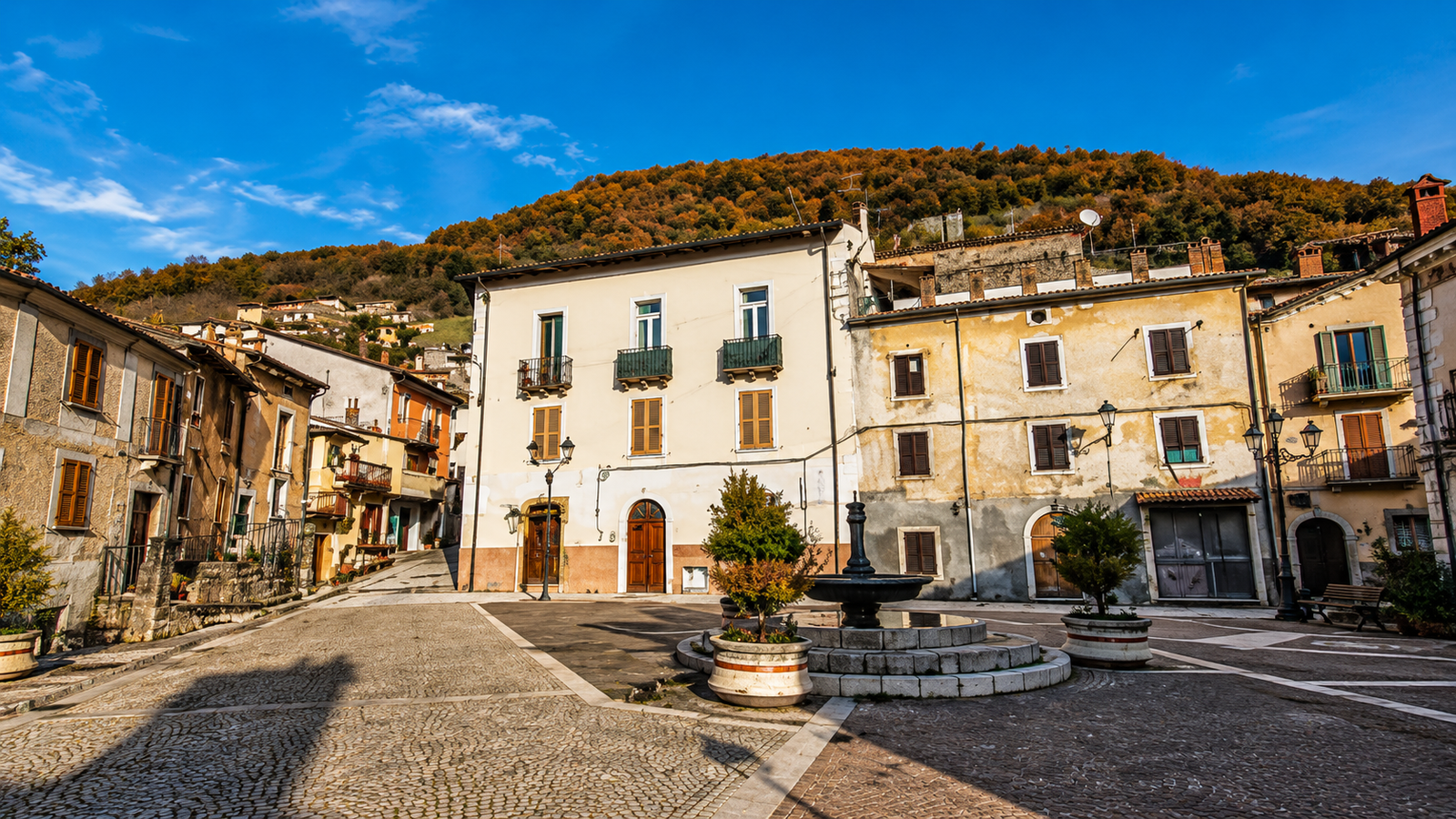 Borgorose, panorama del borgo
