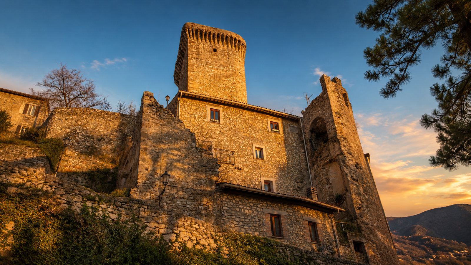 Cantalice, panorama del borgo