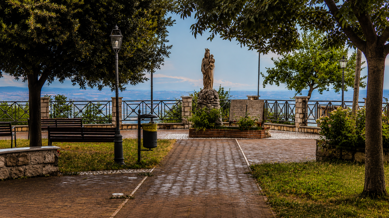 Configni, panorama del borgo