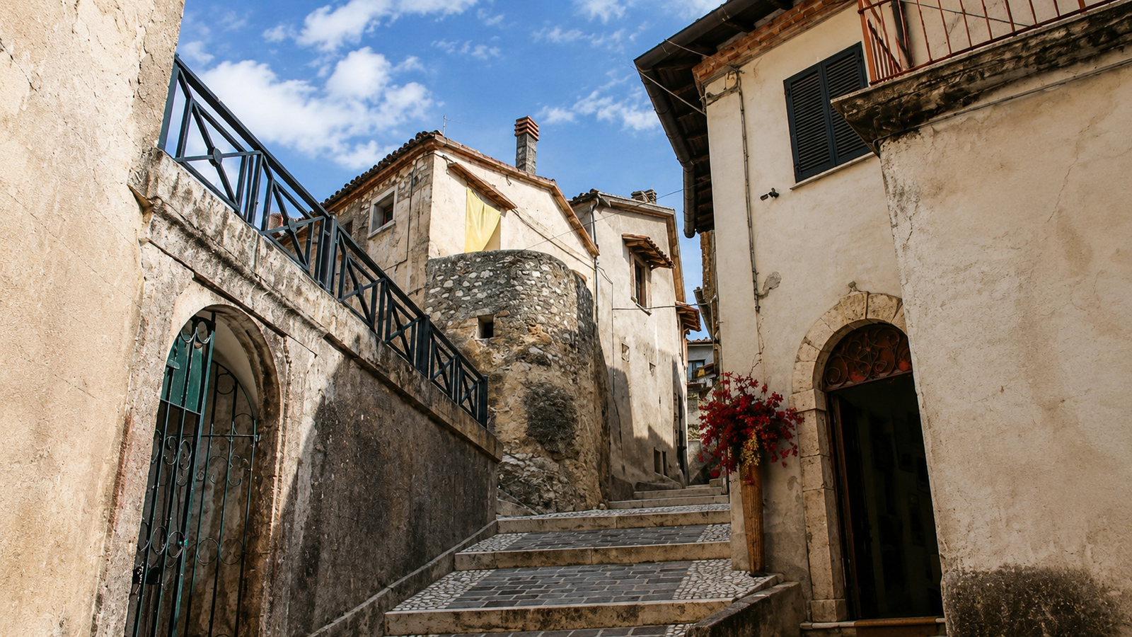 Morro Reatino, panorama del borgo