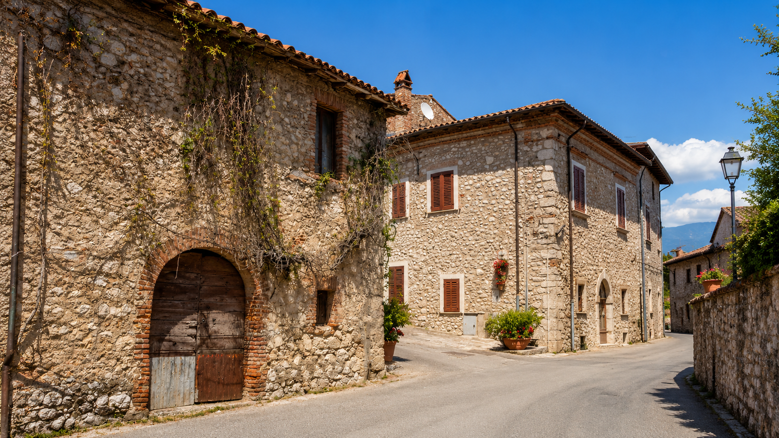 Fiamignano e il paesaggio montano del Cicolano