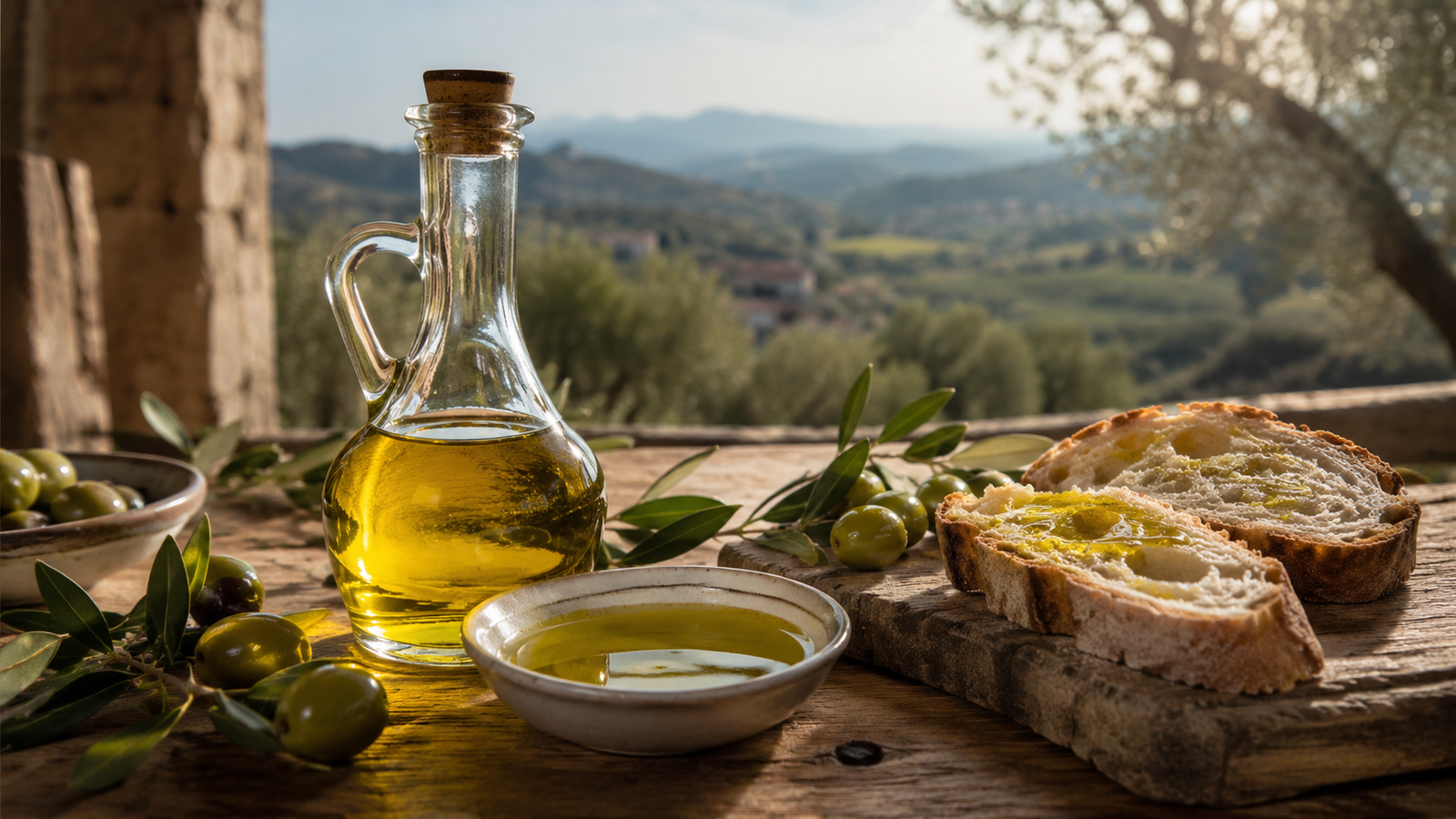 Olio Sabina DOP degli uliveti del territorio