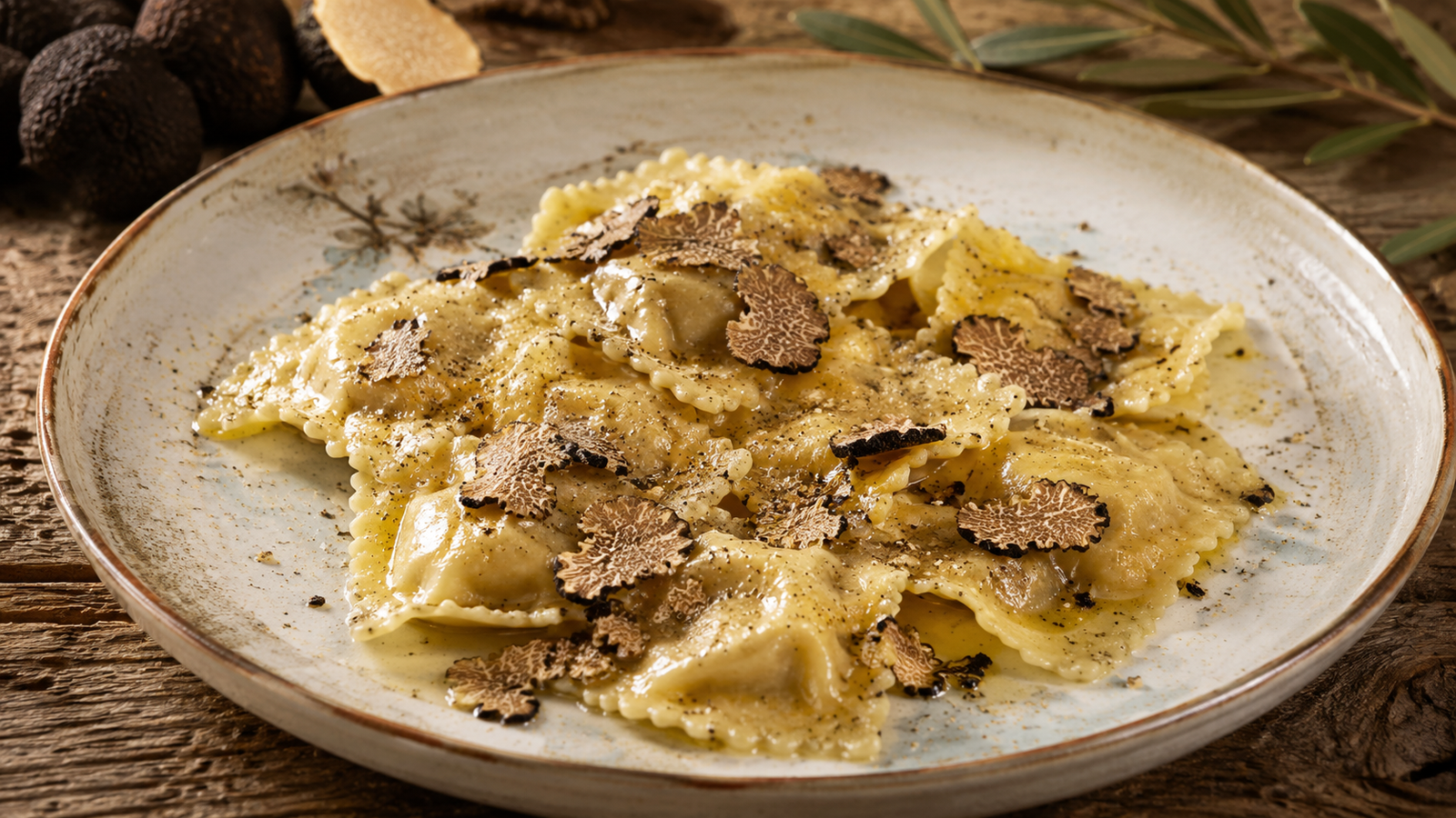 Ravioli al tartufo