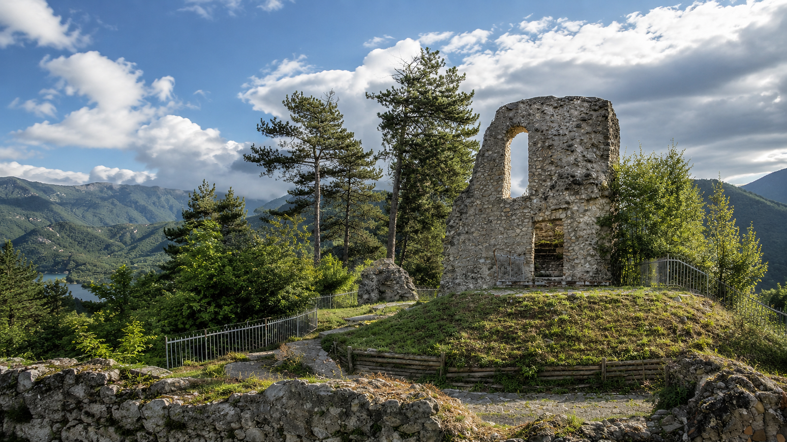 Rocca Cenci e borgo antico di Petrella Salto