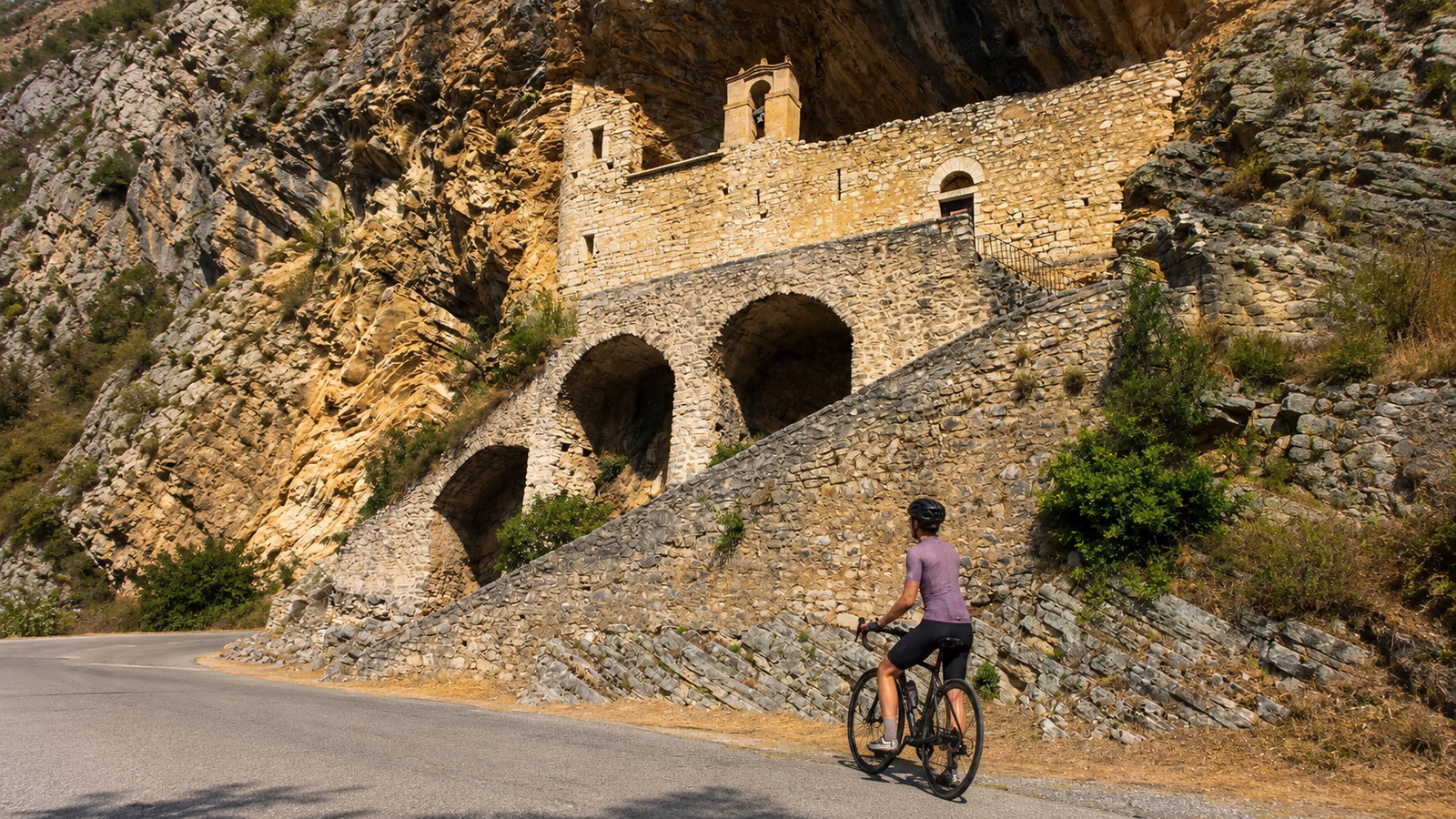 MTB route between Casperia and Valle Santa in Sabina